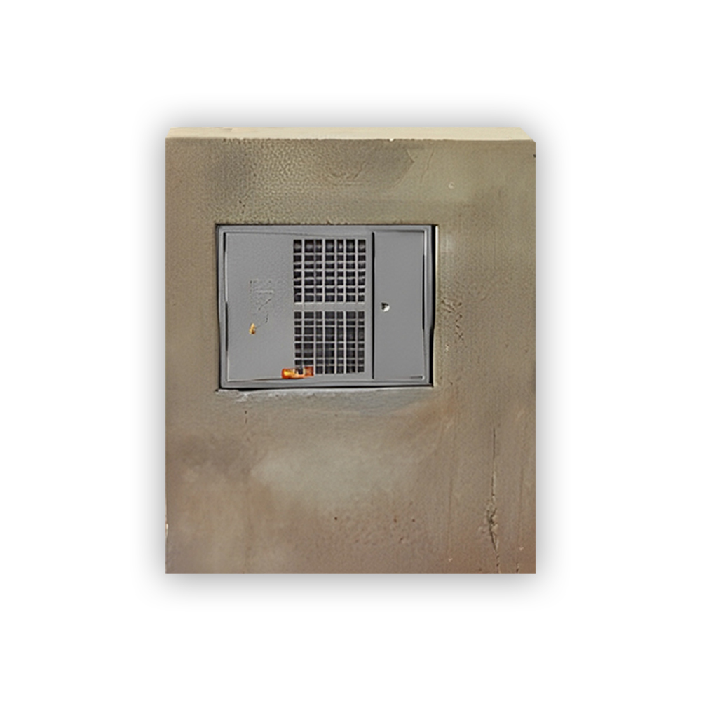 Totem para acoplar caixa U.M.A SABESP e SAAE